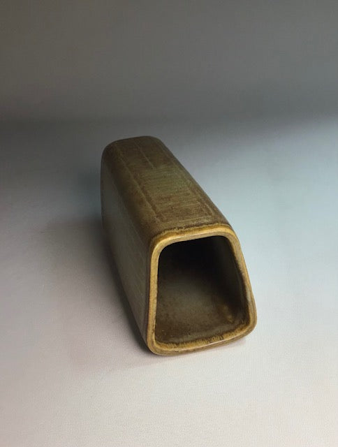 Brown Ceramic Vase by Gunnar Nylund of Rörstrand (Sweden)